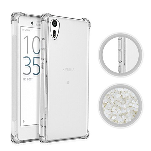 Wrcibo Sony Xperia XA1 Ultra TPU Suave Funda Transparente TPU Cascara Protectora Superior a La Silicona Parachoques Case Ultra-delgado Shock-Absorci  n Anti-Ara  azos