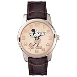 Mickey Mouse Unisex-Uhr Analog Quarz mit Polyurethanarmband – MK1459