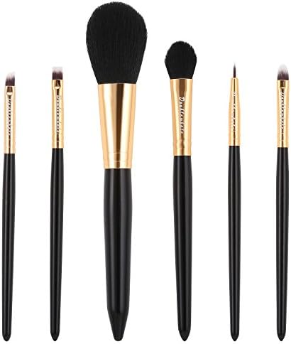Makeup Brushes,10 Sets Make Up Brush Set Cosmetics Professional Essential Synthetic Spectrum Kits Brush with Travel Bag for Foundation Eyeshadow Lip Eyeliner Angled Eyebrow Powder Blending Brushes