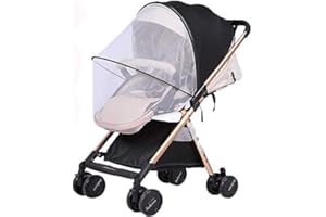 JINTN 2 in 1 Ultimate Insect Net Baby Sunshade Stroller Cover Mosquito Net Buggy Pram Net Travel Protector Pushchair Fly Midge Insect Bug Cover