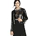 Produktbild Damen FORH Warm Winterjacke Kunstleder Mantel Cool Frauen Faux Leder Motorradjacke Kurz Parkajacke Überzieher Outwear mode Reißverschluss Trenchcoat (XL, Schwarz)
