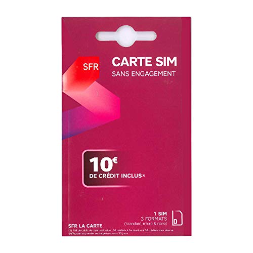 CARTE SIM SFR - Prépayé Entrée Libre SFR