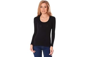 Jadea. Maglia Donna Manica Lunga Scollo lollo Art. 4056