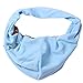 Produktbild Komfortable Sling Pet Carrier Bag Hund Welpen Katze Kopf aus Breathable Safe Travel Outdoor Tragetasche blau