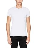 Cuello redondo Pepe Jeans Original Basic S/S PM503835 Camiseta, Blanco (White 800), Small para Hombre