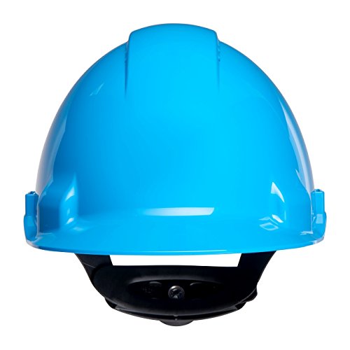 3M Peltor Schutzhelm G3000, G30NUB, mit 3M Uvicator Sensor, ABS, mit Schweißband und Ratschensystem, belüftet, blau - 2