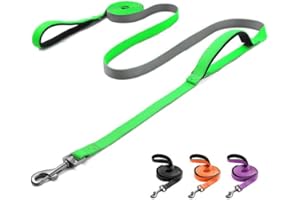 Demigreat Schleppleine für Hunde, 1.5m / 3m / 5m Robuste Lange Hundeleine Trainingsleine mit Gepolsterter Griff und handschlaufe, Ausbildungsleine für Kleine bis Große Hunde