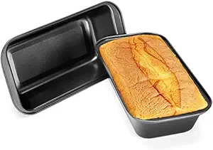 SKARS Non Stick Carbon Steel Baking Tray || Bread Loaf Tin || 25 cm | Black (Set of 1)