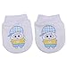 Hengsong Cute Animal Infant Scratch Mittens Newborn Warmer Gloves Soft Finger Protector (Blue)