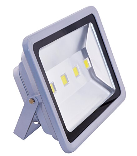 SLPRO® 200W Superhelle LED Fluter grau, ersetzt 500W Hochdrucknatriumlampe, wasserfest, Kaltweiß, 6000K, 120° Abstrahlwinkel, LED Flutlicht, LED Außenleuchten, LED Flutlichtstrahler, LED Strahler Scheinwerfer für Werbetafeln, Schaufenster, Gärten, Terrasse, Hof, RasenSportplatz Fußballplatz Firmenschild usw. - 3