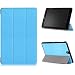 Produktbild Samsung Galaxy Tab S3 9.7 Lederhülle KingSang Tab S3 2017 Leder Tasche Auto Sleep / Wake Up [Ultra Dünn] Brieftasche Schutzhülle für Samsung Galaxy Tab S3 (9.7 Zoll) 2017 SM-T820/T825 Hülle mit Einschlaf / Aufwach Funktion - Blau