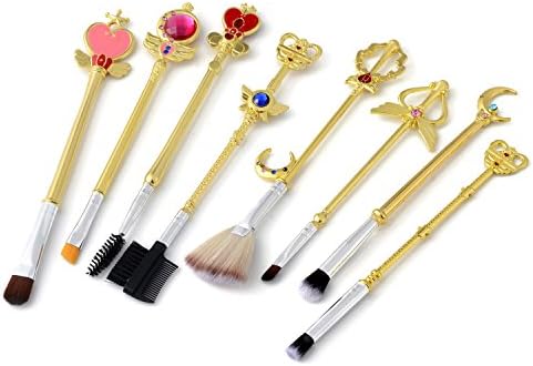 Sailor moon Make up Brush Cardcaptor Sakura Makeup outfit/Makeup Brush (Gold) (gold)