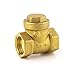 Produktbild HJHm Goldenes horizontales Rückschlagventil Messing-Rückschlagventil 1/2"