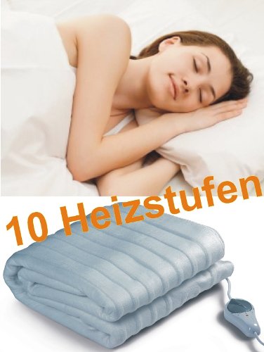 Heizdecke 150x80cm (elektrische Wärmedecke, 10 Heizstufen, Wärmeunterbett) - 6