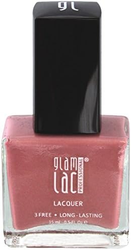 GLAMLAC Nail Polish Misty Rose 15 ml