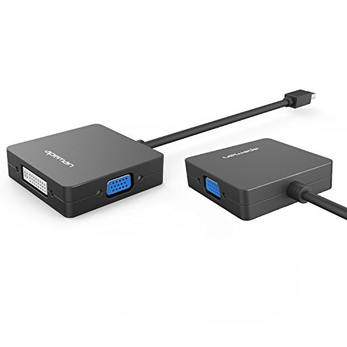 APEMAN Mini Displayport DP zu HDMI/VGA/DVI Konverter 3 in 1 Multifunktionales Thunderbolt Kabel Adapter für PC mit Mini-Displayport - 7