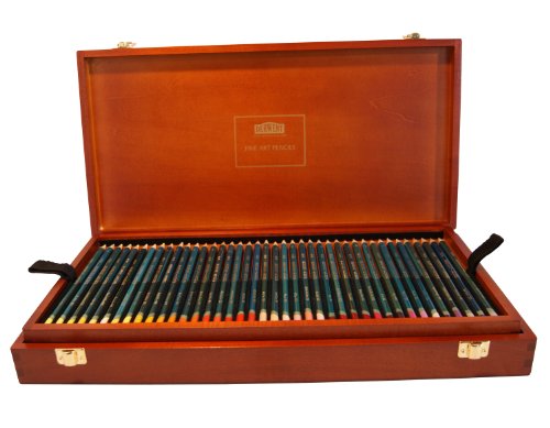 Derwent Artists Colouring Pencils Wooden Box - Multicolours, Set of 120