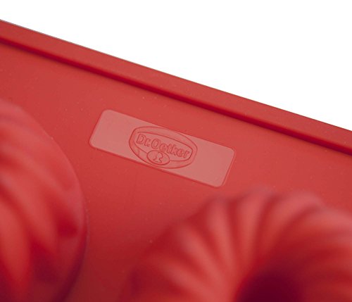 Dr. Oetker 1255 Mini Gugelhupf Backform Silikon, 6-er Set - 4