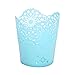 Produktbild Skyeye 1 Stück Multifunktionale Hohle Blume Stifthalter Kunststoff Stifthalter Make-Up Pinsel Halter Lagerung Fässer Schreibwaren Blau