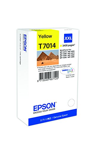 Epson WP4000 / 4500 Series Ink Cartridge XXL Yellow 3.4k