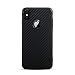 Produktbild MajorCases ® Premium Schutzhülle aus flexiblem Silikon – Makellose Carbon und Kohlefaser Optik zum Aufwerten und Schützen des Apple iPhone X/XS - Tausend begeisterte Kunden (Schwarz)