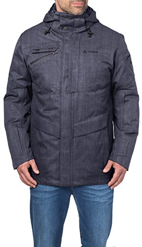 VAUDE Herren Jacke Parka Wasco , tarmac grey, L, 05358