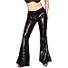 Produktbild Wetlook glänzende Lackhose mit ausgestelltem Bein