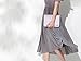 Sweet Mommy Flair Tulle Maternity and Nursing Long Dress SO2056 Black*White M(10-12)