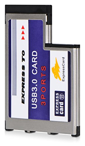 DONZO BC718 Express Card zu 3 Port USB 2.0 54 mm Adapter mit FL1100 Chipsatz - 4