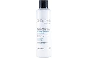 GISELE DENIS GISÈLE DENIS - Leche Limpiadora Facial Desmaquillante, 200 ml, Nutre, Cuida y Limpia la Piel, Antiedad, con Aceite de Almendras, Miel de Manuka y Vitaminas