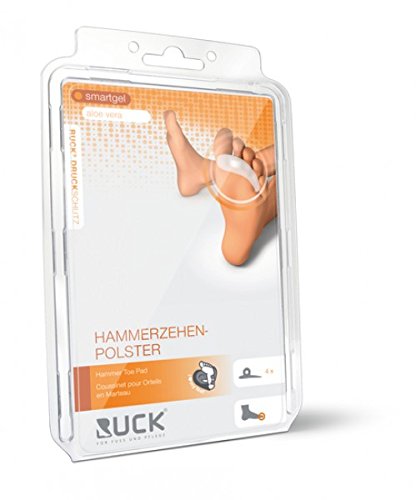 RUCK Druckschutz smartgel Hammerzehenpolster, Einheitsgröße – 4 Stück - 3