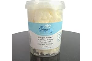 THE SOAPERY Beurre de mangue - 250 g - Produit cosmétique - 100% pur et naturel