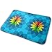 Produktbild Outdoor-Fußmatten 06447563 Von A Rainbow Lagoon_7490 Badematte Rutschfeste, saugfähige, super kuschelige Badezimmer-Wolldecke 15,7"x 23,6" Zoll