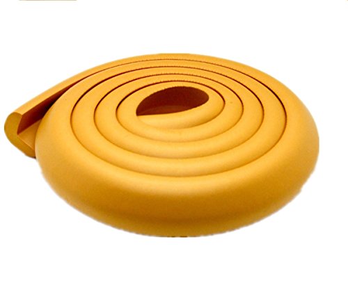 D-Mcark Kid Baby Safety Protection Products Wall Furniture Table Rubber Foam Corner Edge Cushion Bumpers Guards Protector Tape Wood 2M 6.5ft