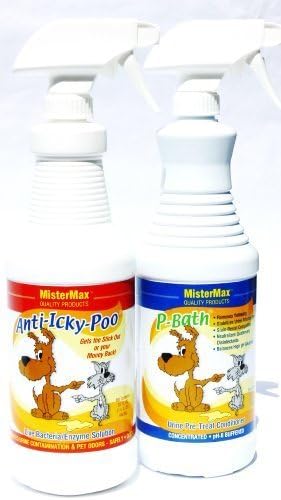 ANTI ICKY POO ODOR REMOVER AND P-BATH PRE-TREATER COMBO by MisterMax