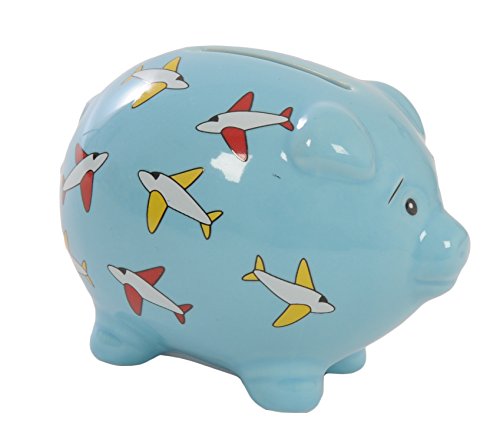 Suki Gifts Aeroplane Piggy Bank