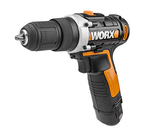 Worx WX128.3 - Taladro Atornillador - 2 Baterías 12V - 2,0Ah - Li-Ion.