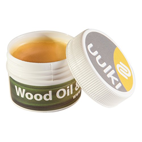 Uulki Holzschneidebrett ‚Parallelogramm‘ Feine Qualität Handgefertigt & Holzwachs zum Behandeln – Schneidebrett mit Schrägen Kanten aus Europäischem Buchenholz kann beidseitig benutzt (38x25cm) - 3