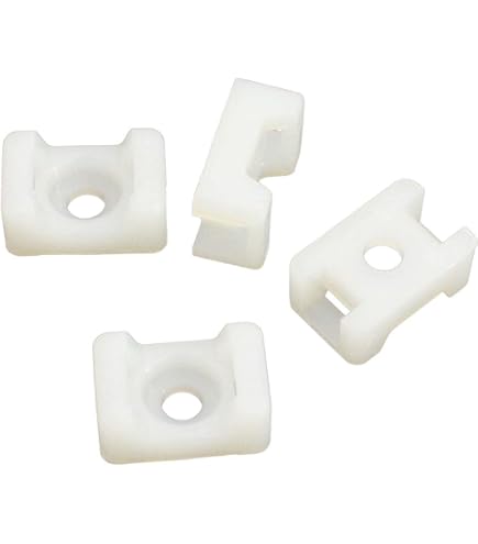 Fascette Tubi Etelec 100 Pezzi | Fissatubi Nylon Per Tubi &Oslash;12-35mm Grigio