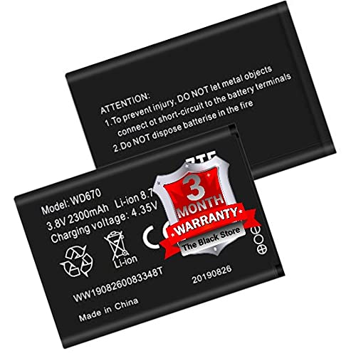 H12348 Original Battery for ZTE Wipod/Airtel 4g Hotspot/Jiofi 2/M2 Router Review: 2300mAh Power with 3 Months Warranty
