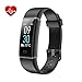 Produktbild THINGBNS Yuanguo Fitness Armband mit Pulsmesser Fitness Tracker Wasserdicht IP68 Armbanduhr Aktivitätstracker Schrittzähler Kalorienzähler Schlafmonitor 14 Trainingsmodi für Damen Herrn Kinder
