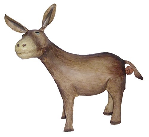 Spardose Sparbüchse Esel Dukaten-Esel Metall bemalt