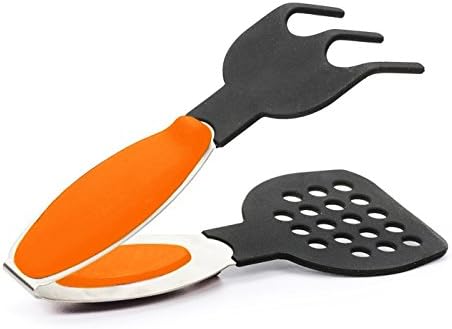 Aroma BakewareSilicone Waffle Tongs, Orange