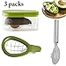 Produktbild JUSTDOLIFE Avocado Cutter Obstkorb aus Edelstahl mit Avocado Saver Avocado Container