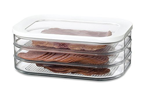 Rosti Mepal Kühlschrankdose Modula Aufschnitt 550/3 Weiß - 2