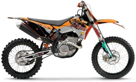 FLU Designs F-70238 Dragon Fuels/Ag Motorsports/Ktm Team Graphic Kit For Sx (Black)