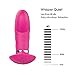 Produktbild Msder Spielzeug Vibratoren Wiederaufladbare Drahtlose Fernbedienung Vibrator 10 Geschwindigkeiten Tragbare C String Höschen Vibrierendes Ei Spielzeug für Frauen T-Shirt, Rosa T-Shirt