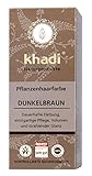 khadi Naturprodukte, Pflanzenhaarfarbe Dunkelbraun (1 x...