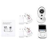 AGM 2,4 GHz LCD drahtloser Digital Video Baby Monitor Nachtsicht -Kamera Babyphone - 5