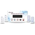 Wirelays Wireless Smart Home Security System | Door Security Sensor | WiFi and GSM Dual Protection Intruder Alarm System |Model Wirelays-003 (White ABS Plastic)